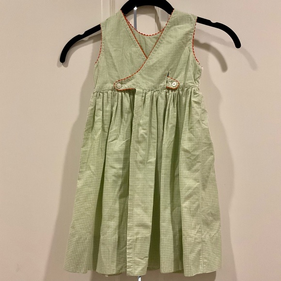 Girls Embroidered Cotton Dress 2T EUC - Picture 3 of 8